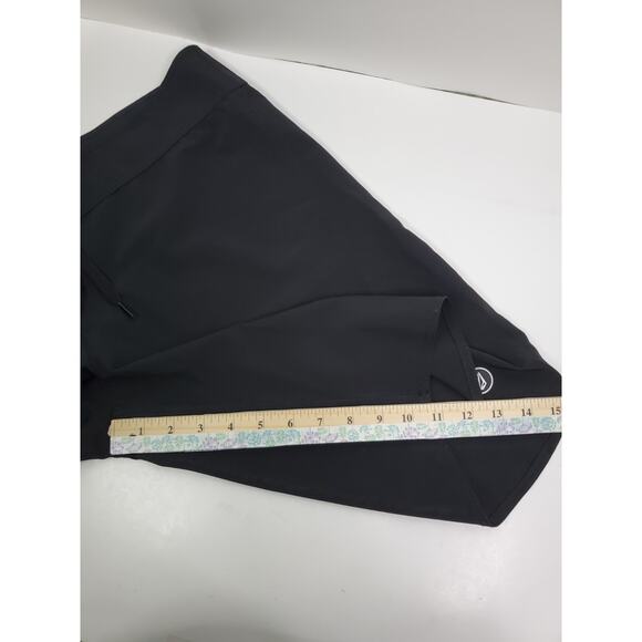 Volcom Simply Solid Youth size 13 Tie-Waist Board Shorts Black surf gear - Picture 8 of 11